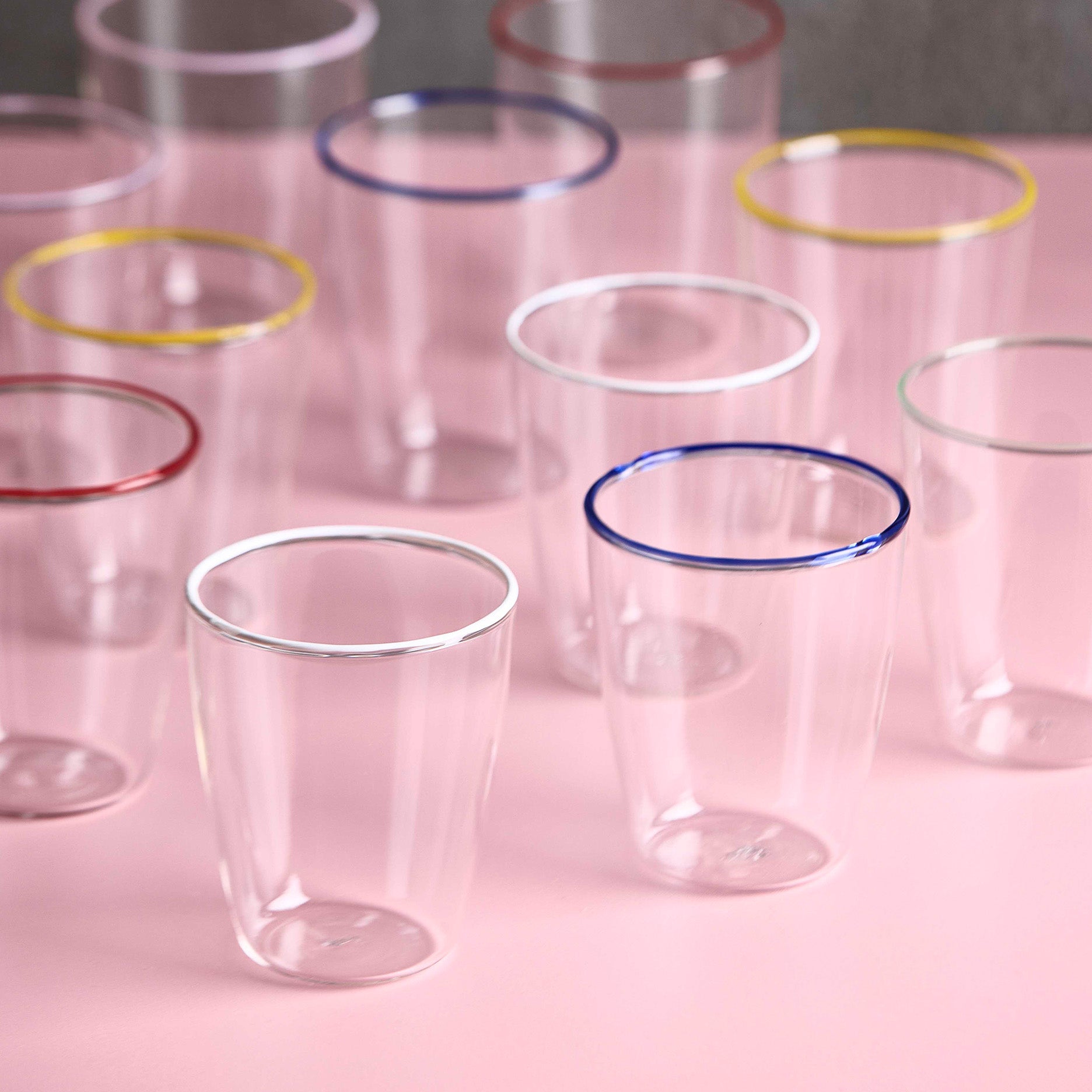 Life In Color Art drikkeglas mozzarella